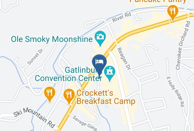 Sevier - Reagan Resorts Inn Maps