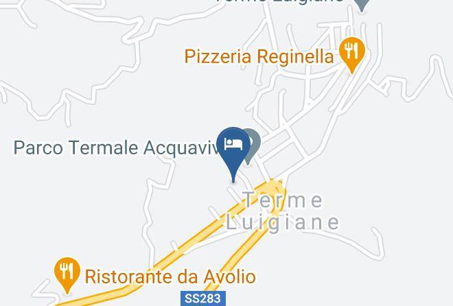 Cosenza - Real Asturias Hotel Maps