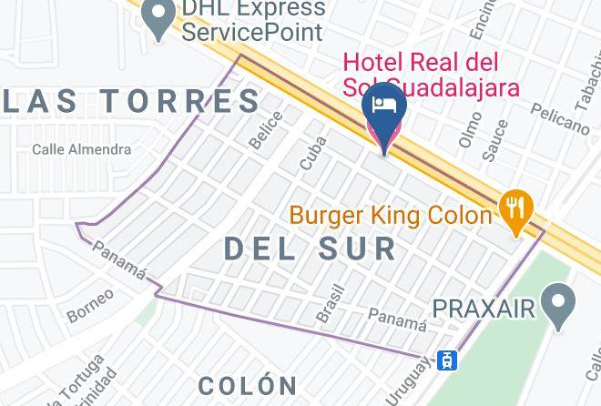 Guadalajara - Hotel Real Del Sol Guadalajara Maps