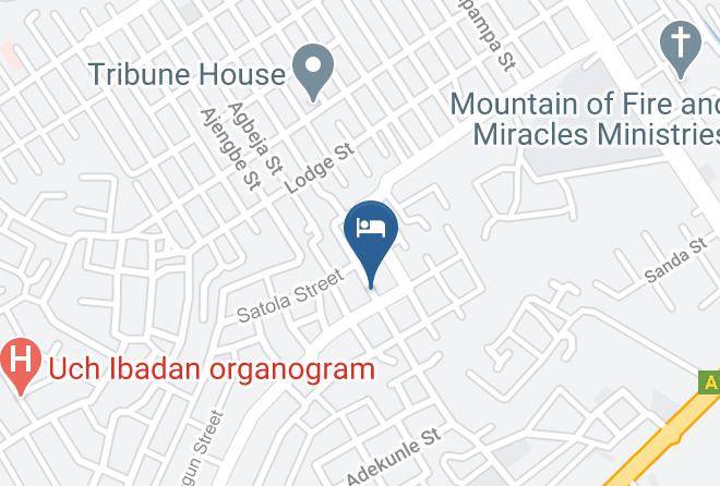 Ibadan - Real Diamond Hotel Maps