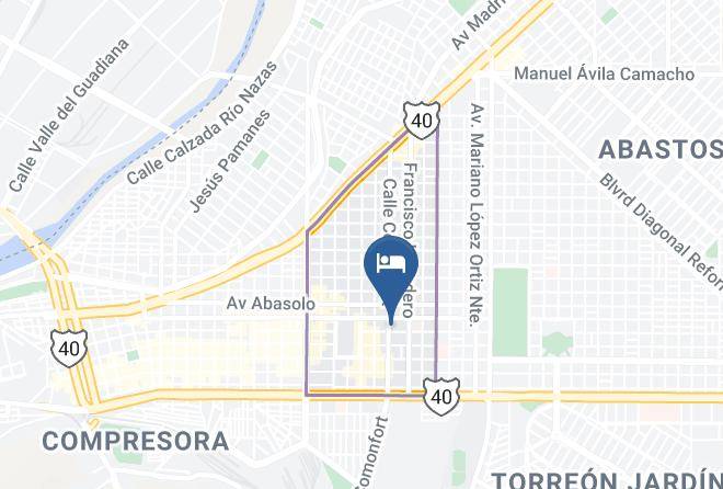 Torreon - Real Estrella Hoteles Maps