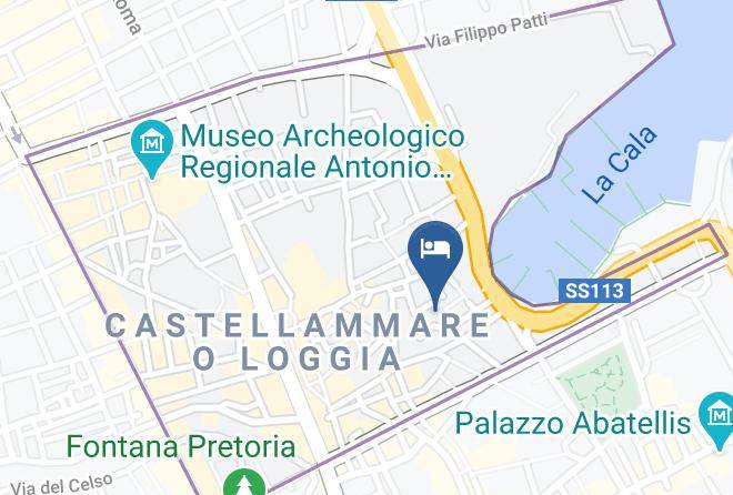 Palermo - Real Fonderia B&b Maps