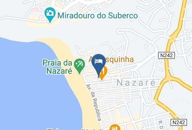 Nazare - Real Holidays Nazare Maps