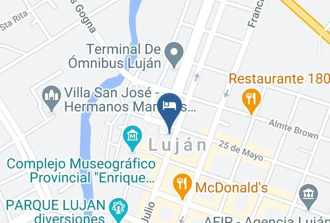 Lujan - Real Hotel Lujan Maps