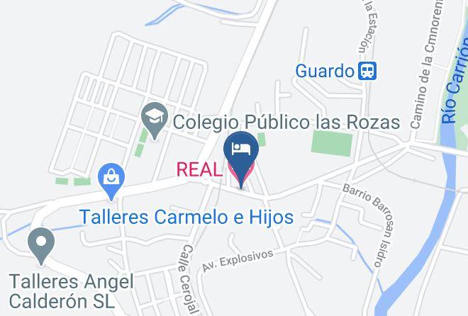 Palencia - Real Hotel Maps