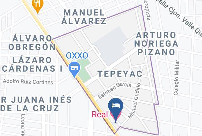 Tecoman - Real Hotel Maps