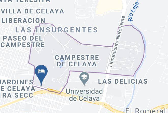Celaya - Real Inn Celaya Maps