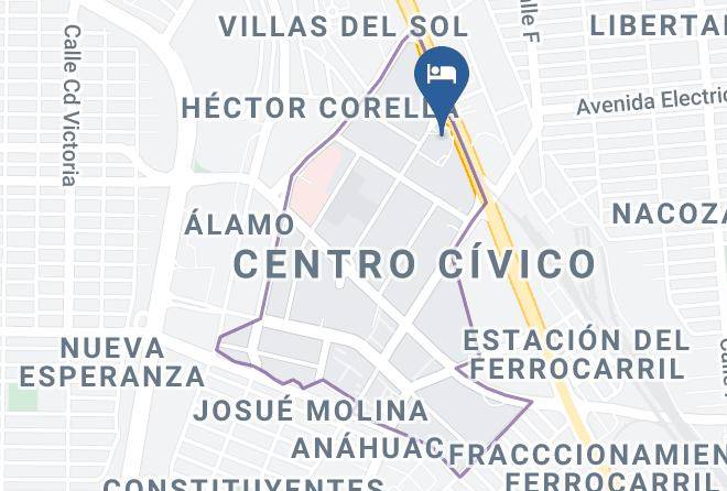 Mexicali - Real Inn Mexicali Maps