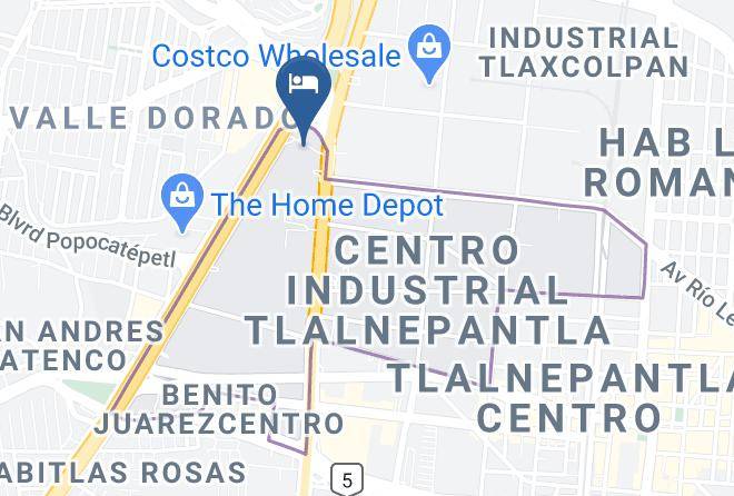Tlalnepantla De Baz - Real Inn Perinorte Maps