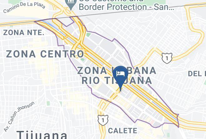 Tijuana - Real Inn Tijuana Maps