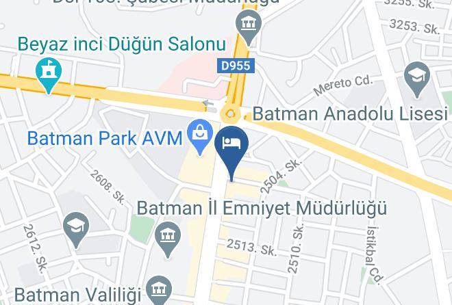 Batman Gap - Real Konak Hotel Maps
