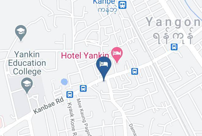 Yangon East - Real Link Hotel Maps