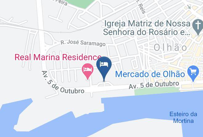 Olhao - Real Marina Hotel & Spa Maps
