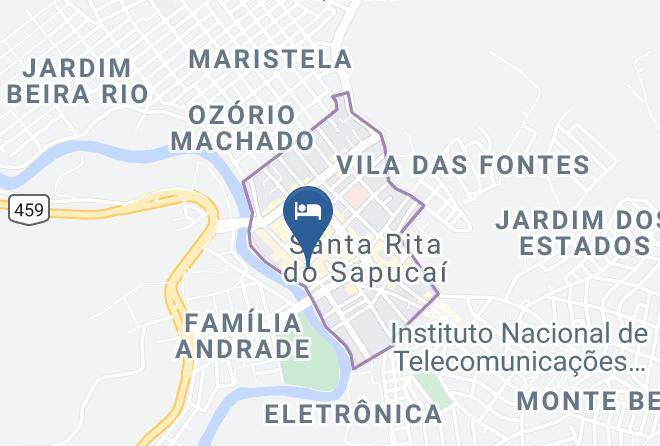 Santa Rita Do Sapucai - Real Palace Hotel Maps
