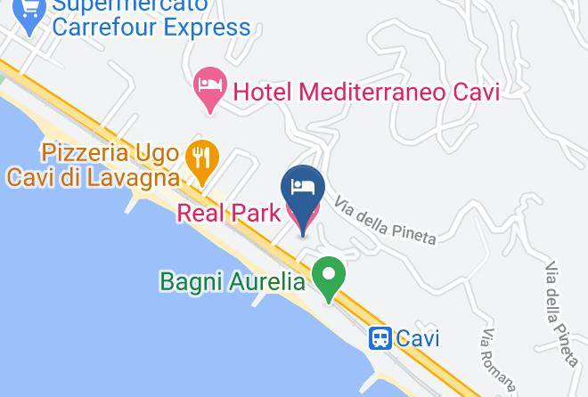 Genoa - Real Park Hotel Maps