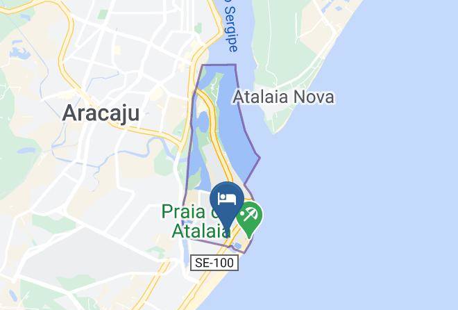 Aracaju - Real Praia Hotel Maps