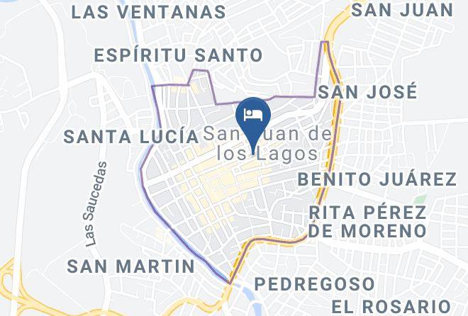 San Juan De Los Lagos - Real San Javier Maps