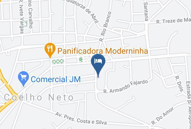 Coelho Neto - Realce Hotel Maps