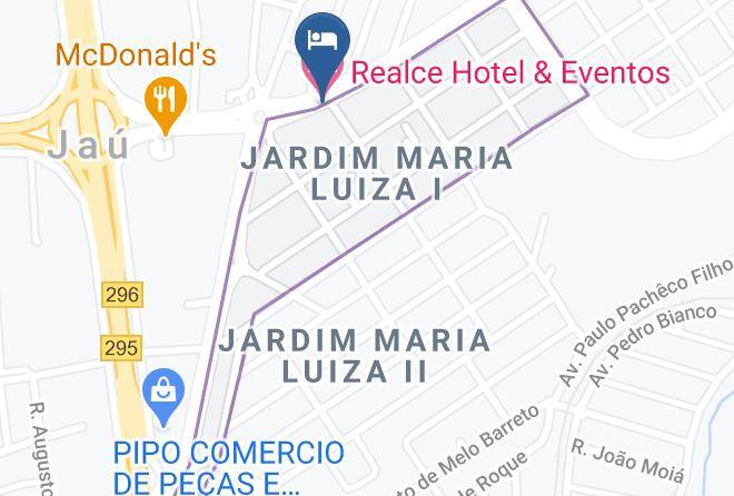 Jau - Realce Hotel & Eventos Maps