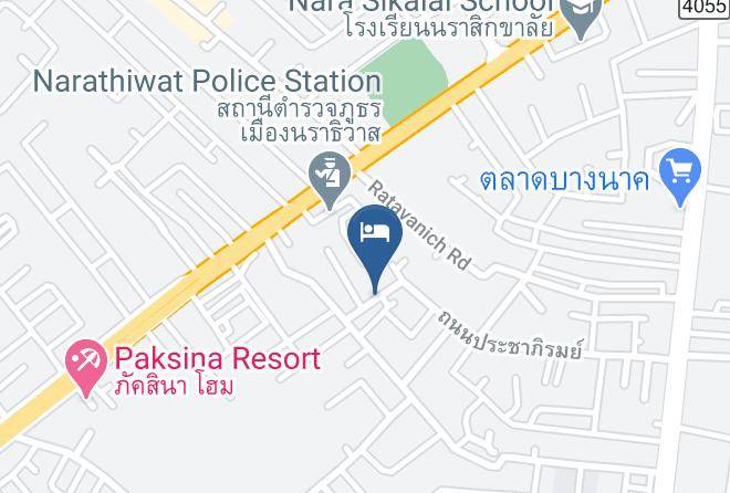 Mueang Narathiwat District - Really Kind Maps