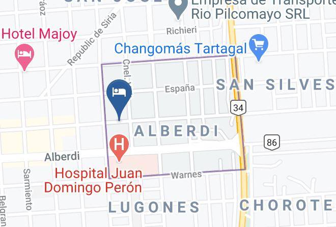 General Jose De San Martin - Realnoa Hotel Maps