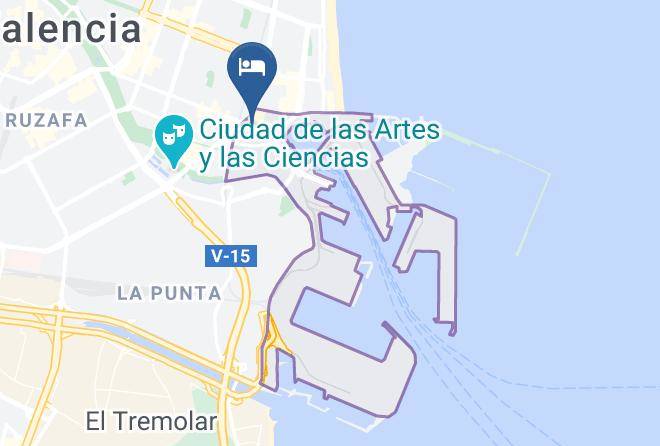Valencia - Realrent Marina Real Maps