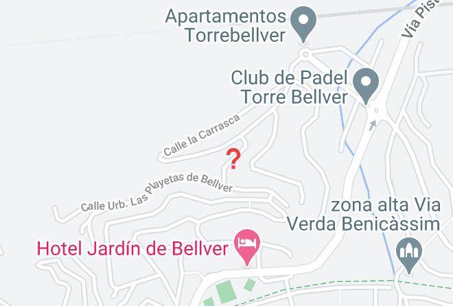 Castellon - Realrent Mirador De Platgetes Maps