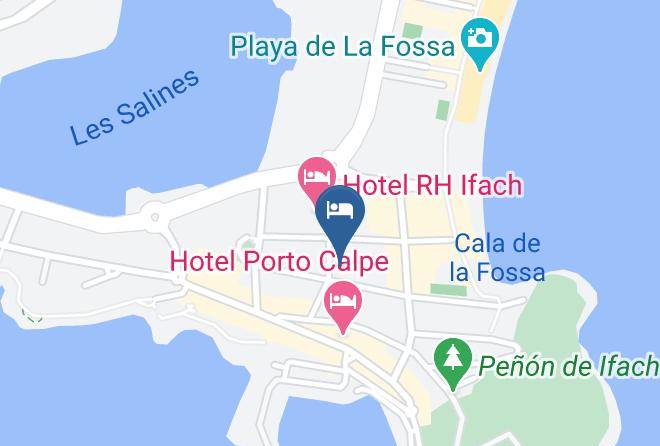 Alicante - Realrent Penon Beach Maps