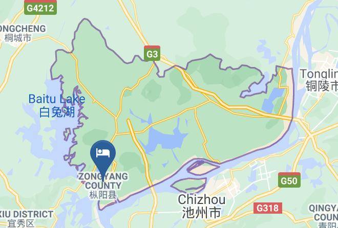 Tongling - Rear Hotel Maps