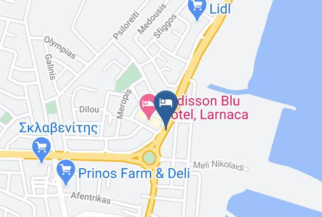 Larnaca - Rebioz Hotel Maps