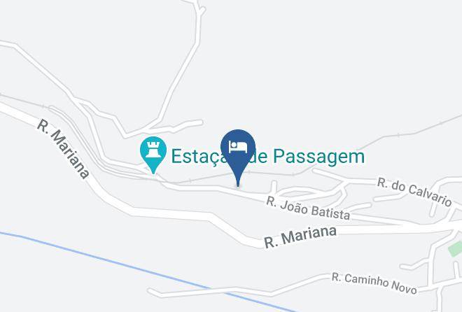 Mariana - Recanto Aguas De Minas Maps