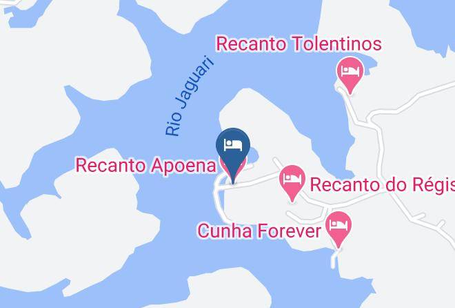 Santa Isabel - Recanto Apoena Maps