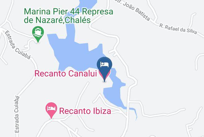 Nazare Paulista - Recanto Canalui Maps