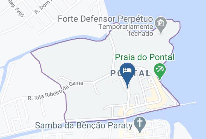 Parati - Recanto Da Ladeira Pousada Maps