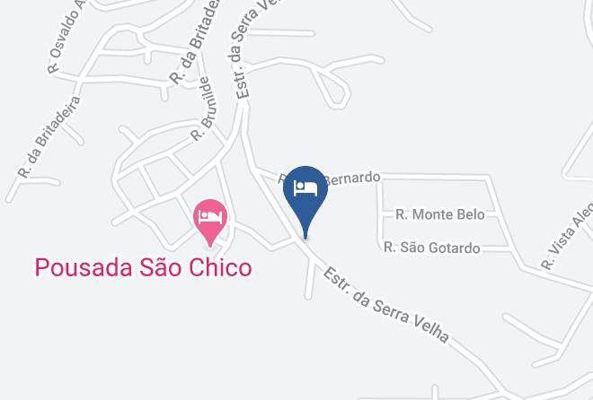 Sao Francisco De Paula - Recanto Da Mata Hospedaria Maps