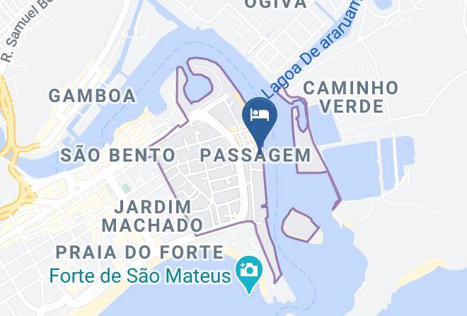 Hotel Boutique Recanto Da Passagem Map