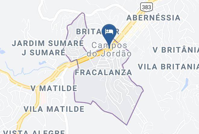 Campos Do Jordao - Recanto Das Araucarias Maps