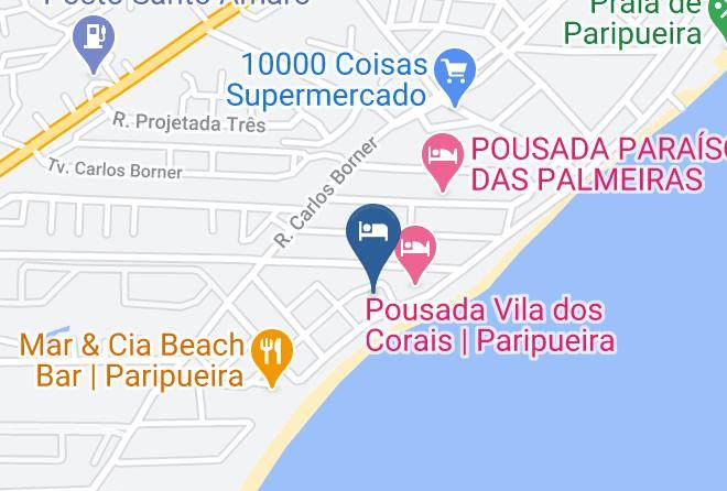 Paripueira - Recanto Das Folhas Maps