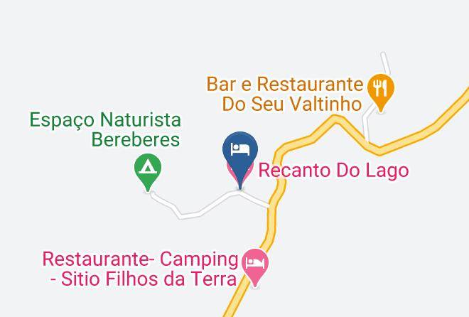 Sao Tome Das Letras - Recanto Do Lago Maps