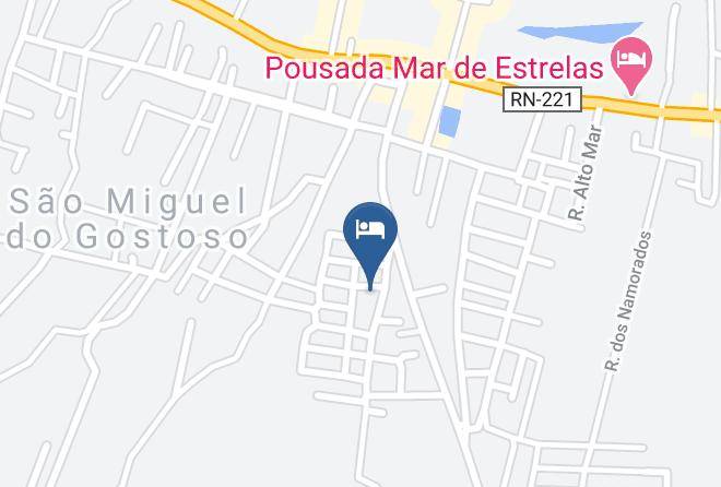 Sao Miguel Do Gostoso - Recanto Do Rei Chales Maps