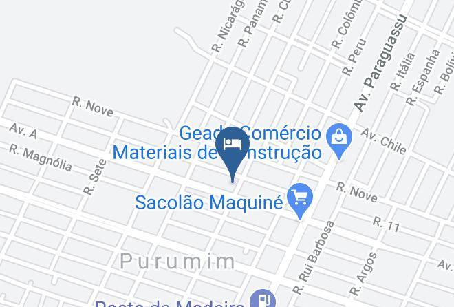 Capao Da Canoa - Recanto Do Sol Pousada Maps