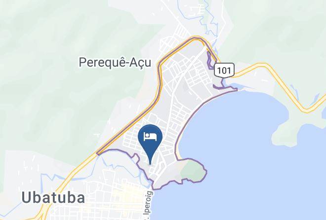 Ubatuba - Pousada Recanto Domus Maps