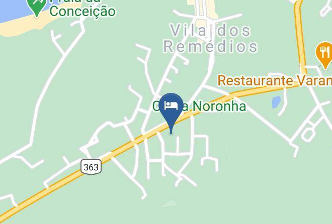 Fernando De Noronha - Recanto Dos Amigos Maps