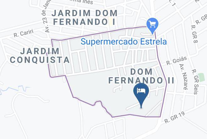 Goiania - Recanto Dos Jatobas Maps