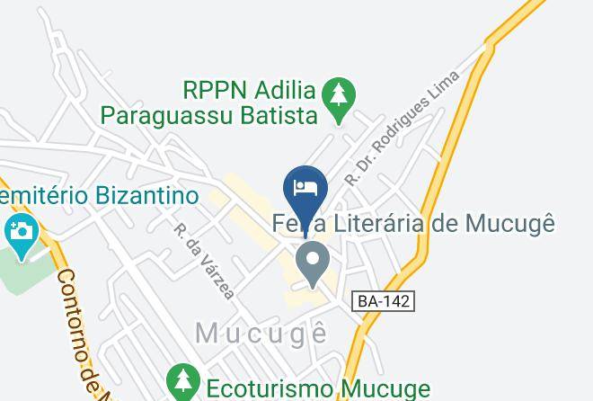 Mucuge - Recanto Dos Passaros Maps