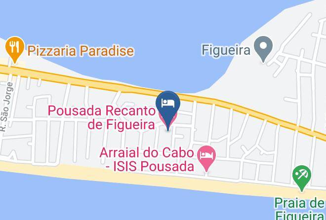 Arraial Do Cabo - Pousada Recanto De Figueira Maps