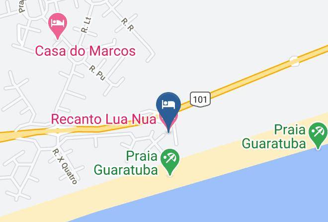 Bertioga - Recanto Lua Nua Maps