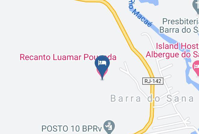 Casimiro De Abreu - Recanto Luamar Pousada Maps