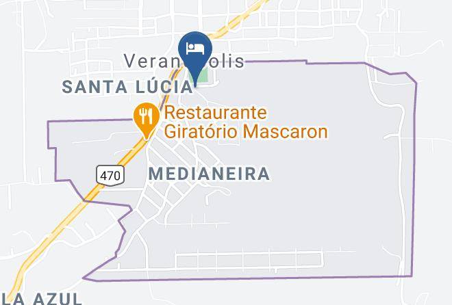 Recanto Marista Medianeira Map