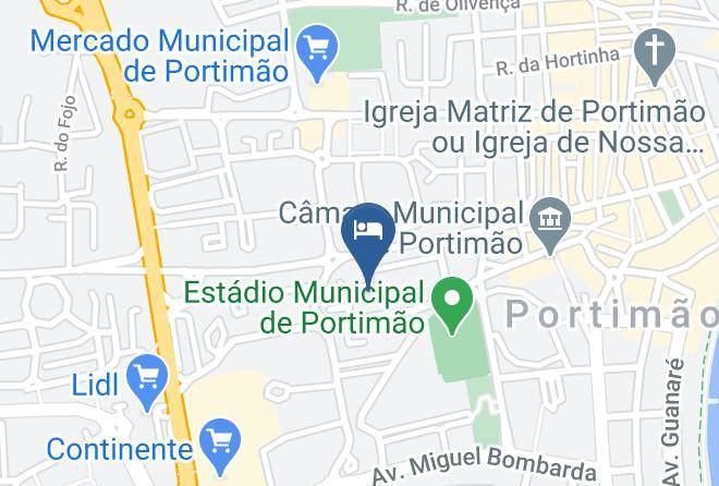 Portimao - Recanto Pe Na Areia Maps